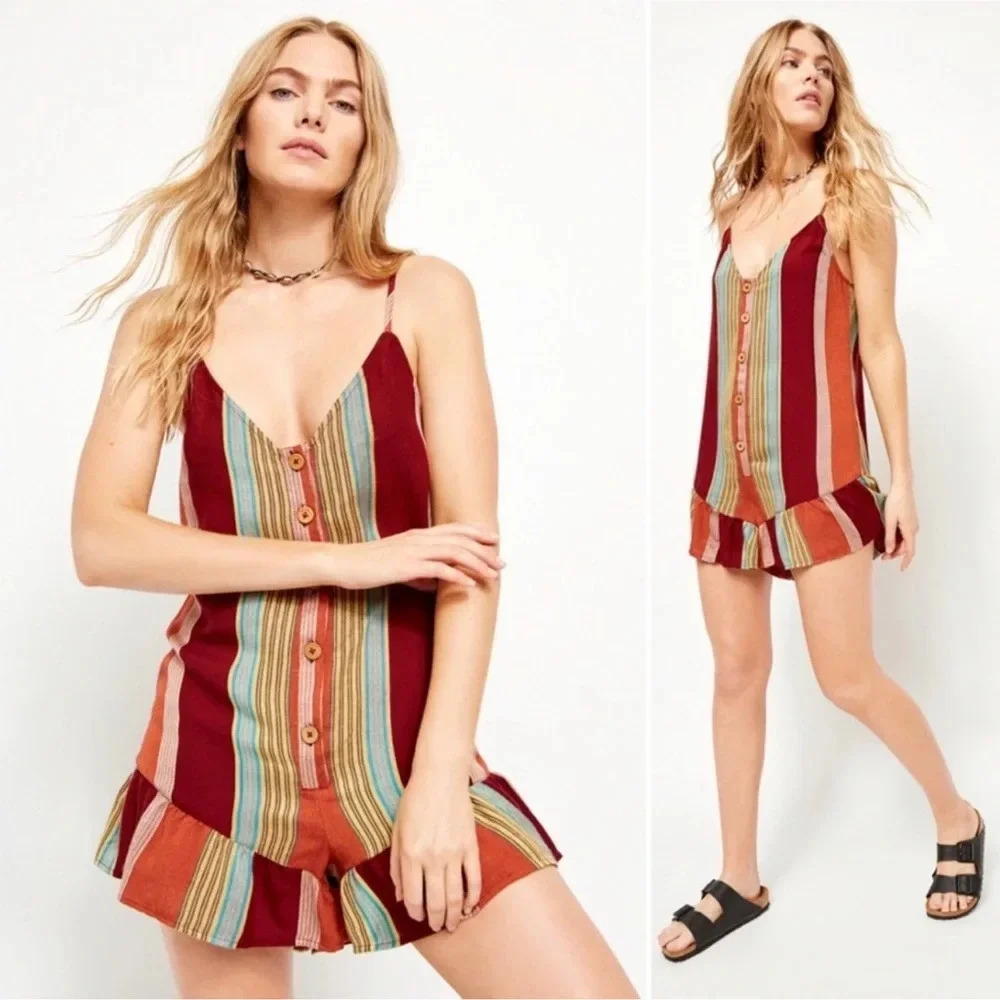 Free people August romper Size Small